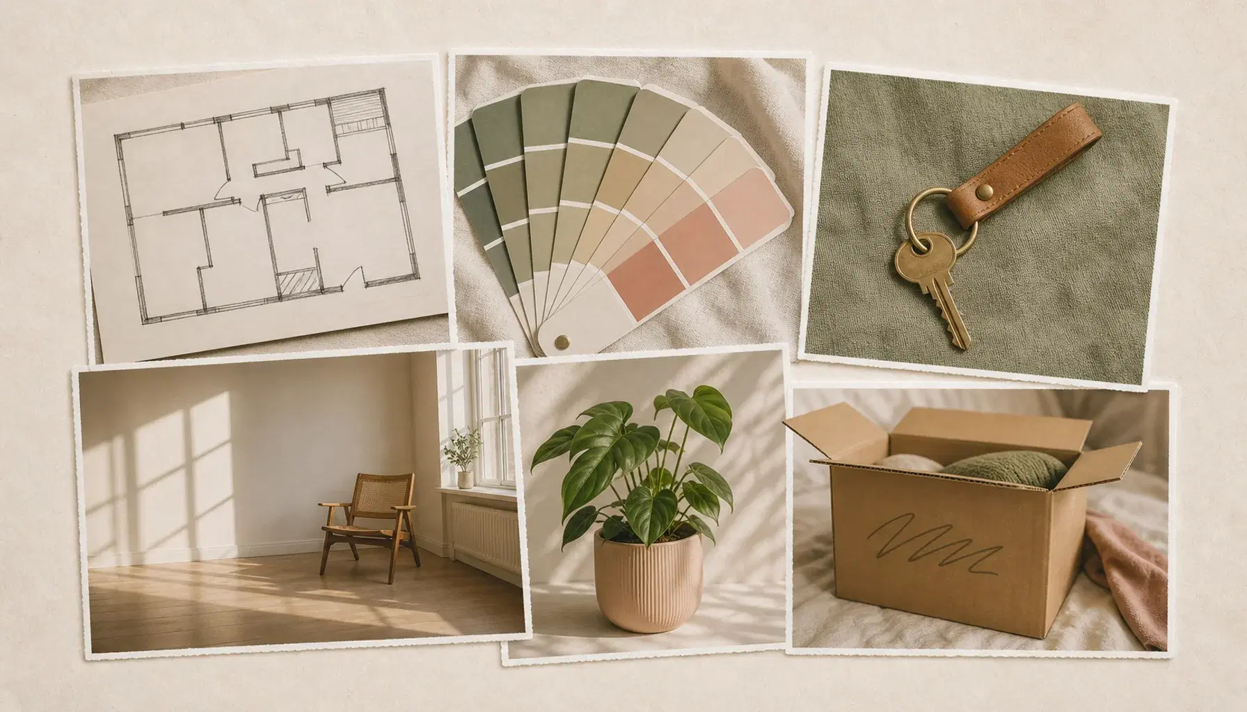 Vision board ideas for home and apartment goals