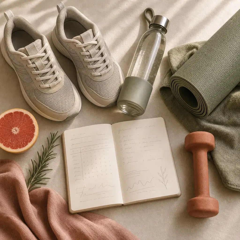 Vision board ideas for health and fitness goals