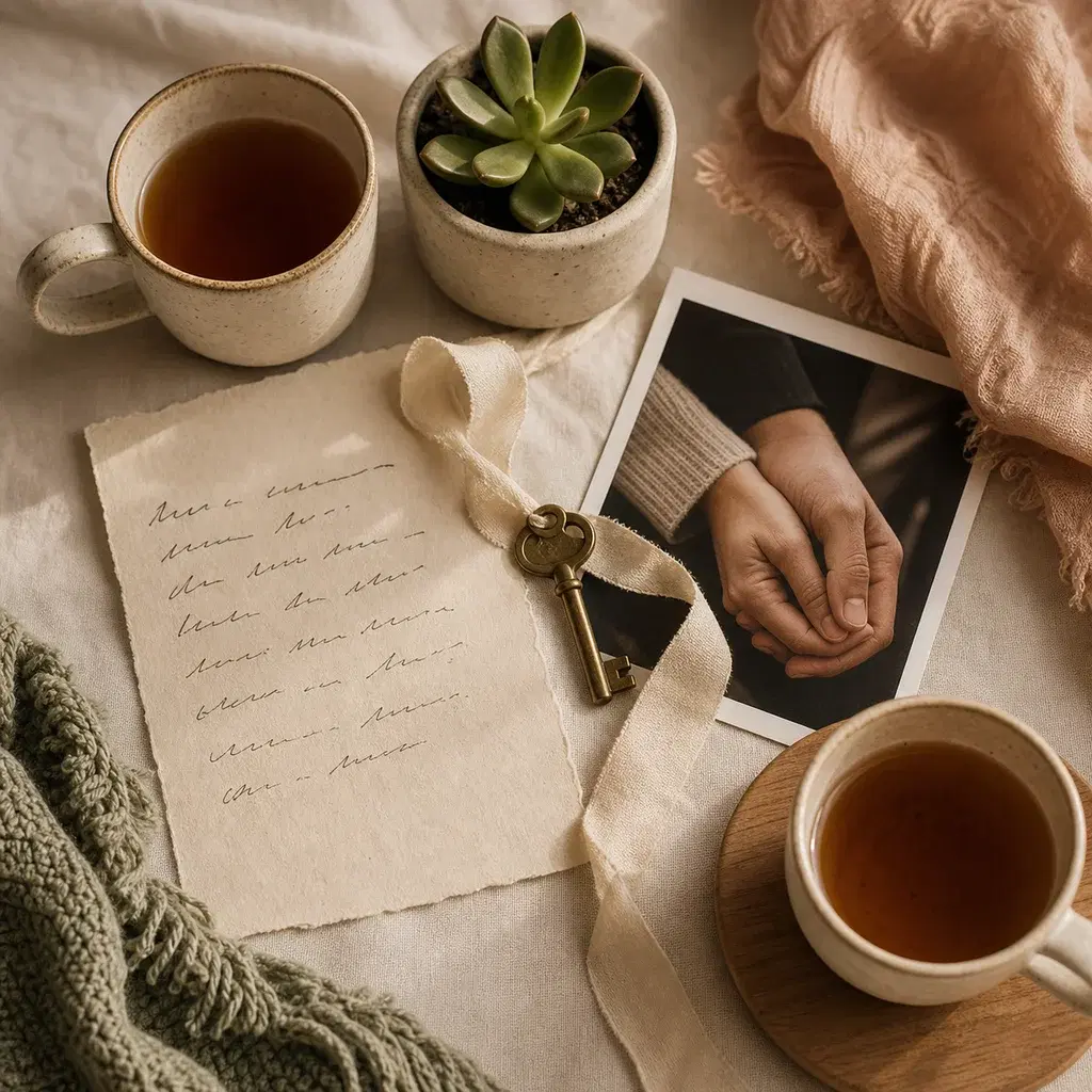 Relationship vision board for love and family planning